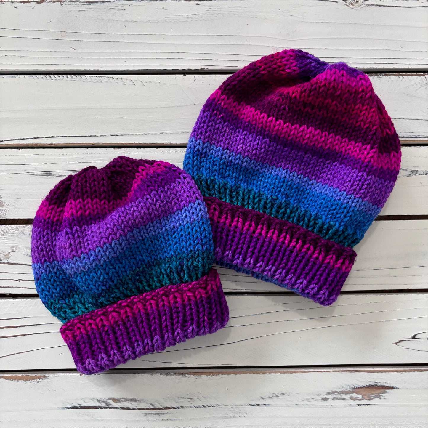 Basic Kid's Beanie - PDF Knit Pattern - DIGITAL DOWNLOAD