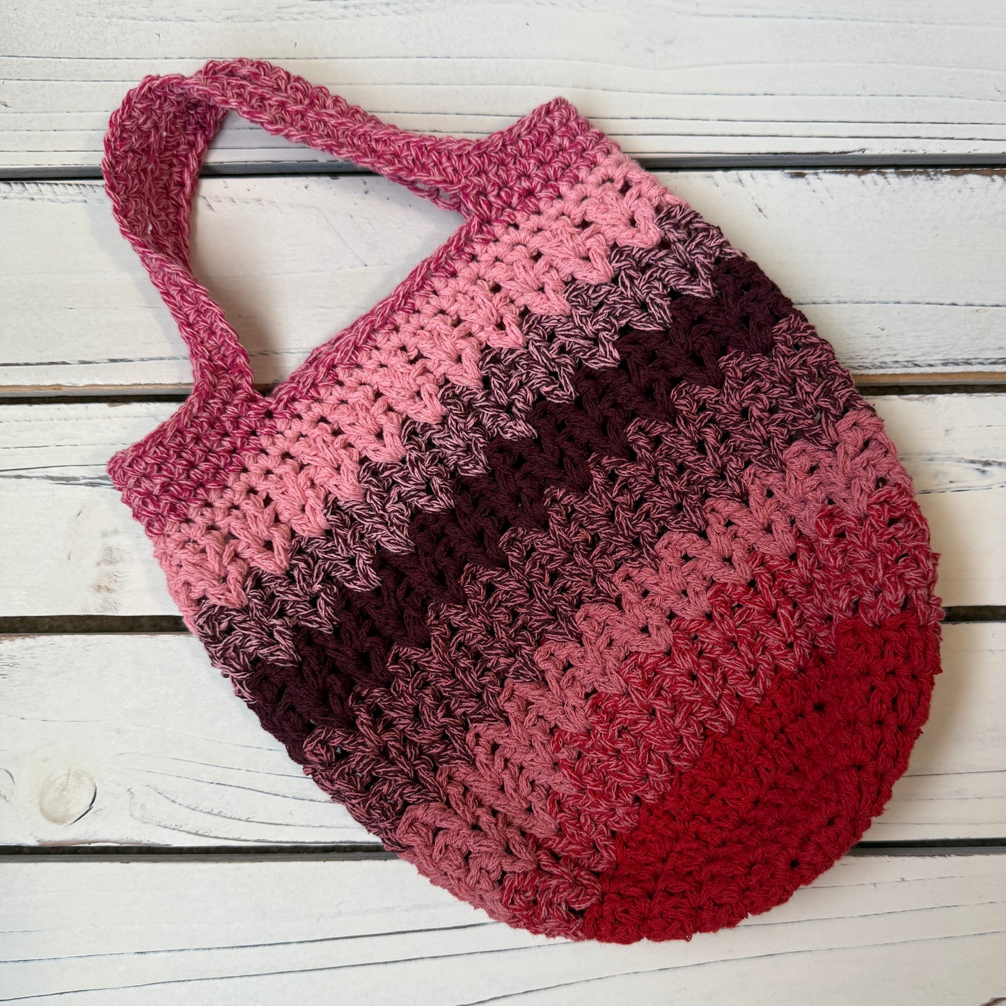 Cupcake Valley Tote - PDF Crochet Pattern - DIGITAL DOWNLOAD