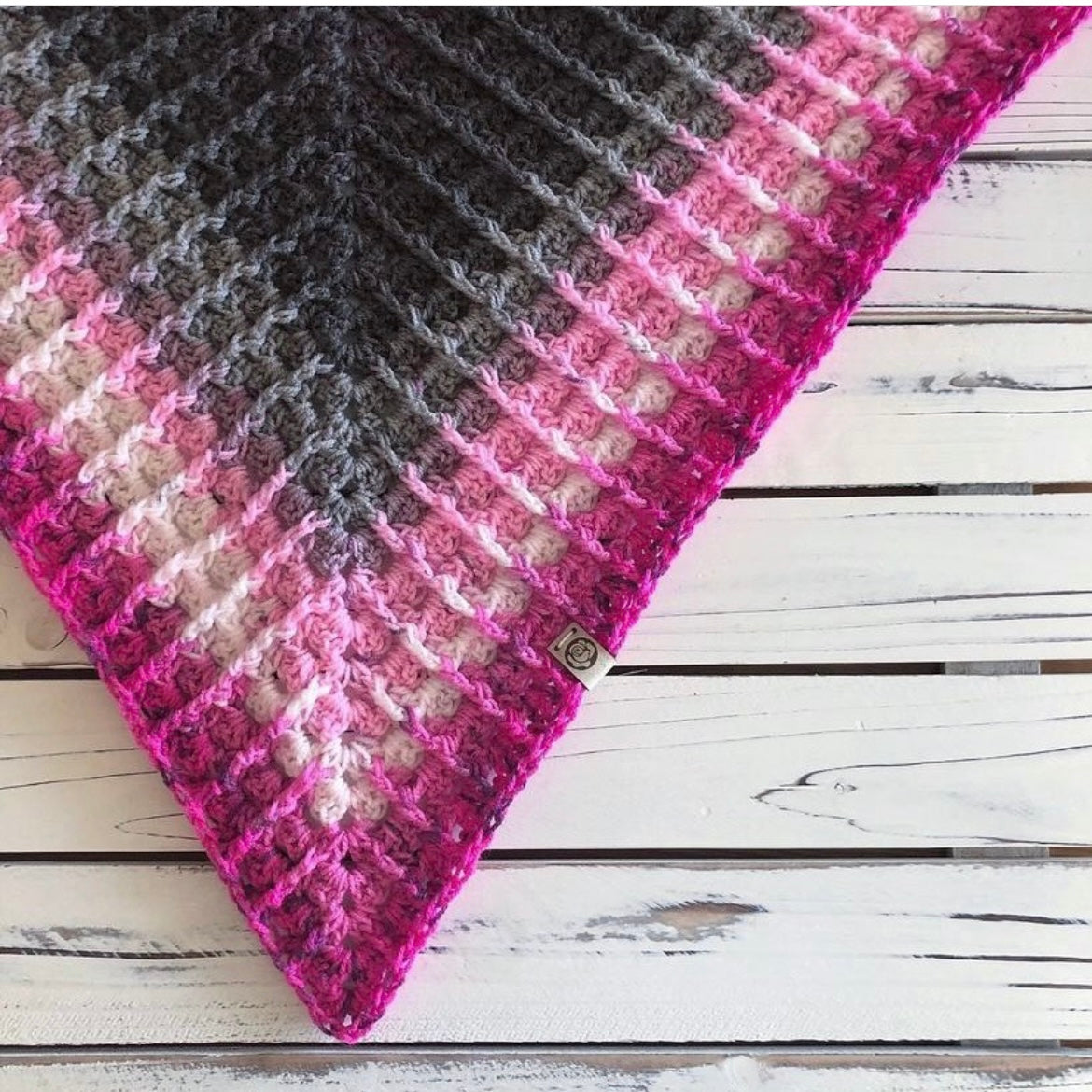 Ridge Point Scarf - PDF Crochet Pattern - DIGITAL DOWNLOAD