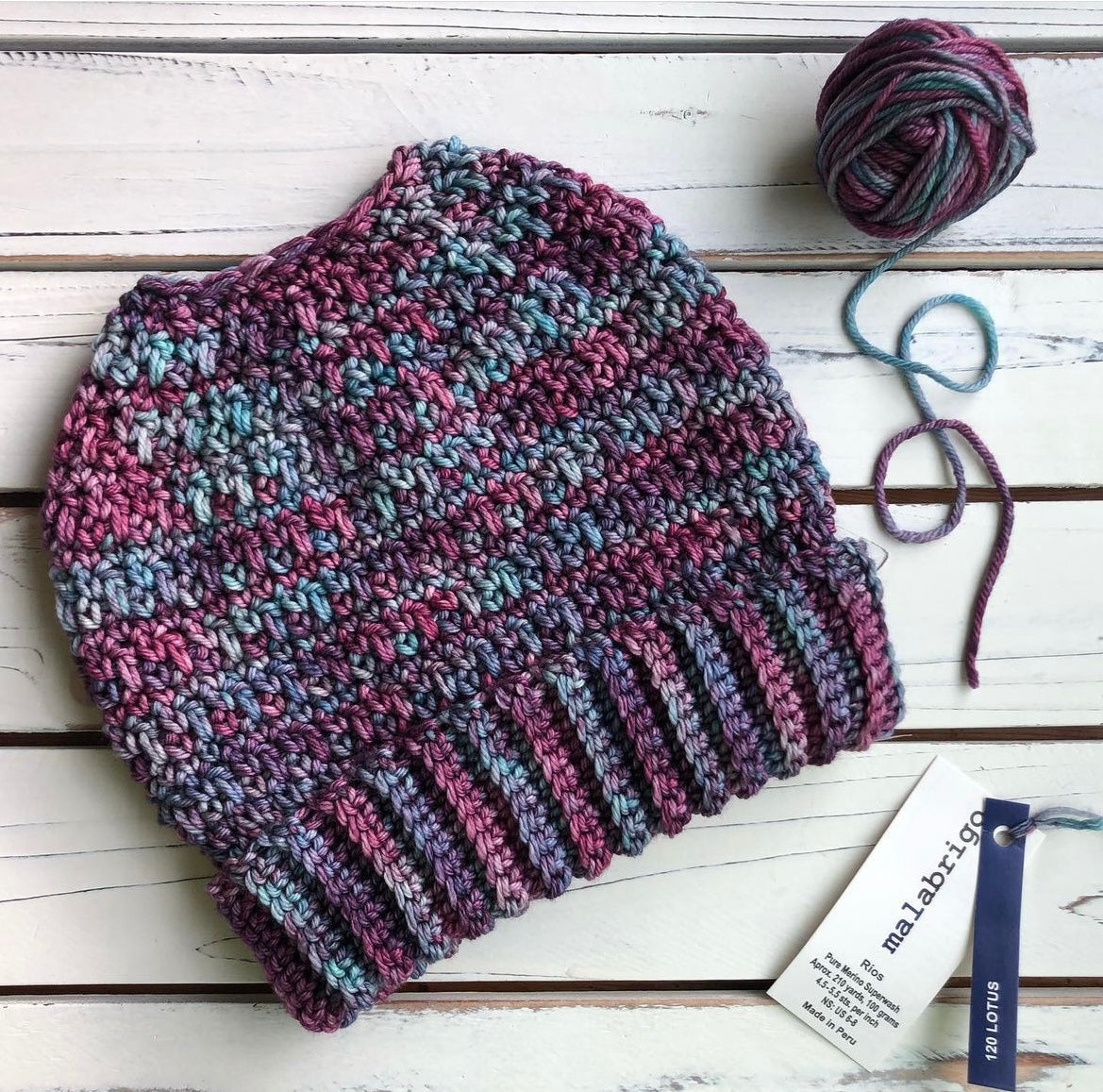 Bedrock Beanie - PDF Crochet Pattern - DIGITAL DOWNLOAD