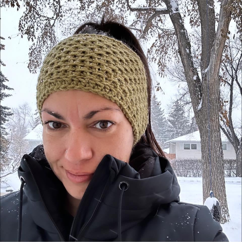 Cotton Valley Headband - PDF Tunisian Crochet Pattern - DIGITAL DOWNLOAD