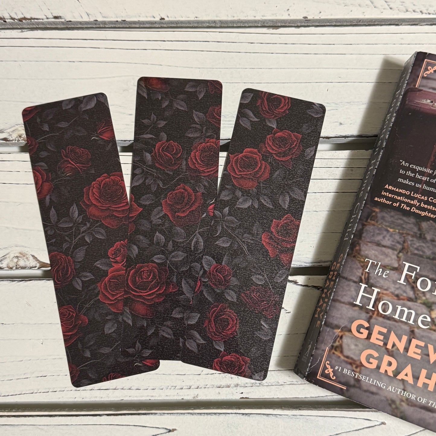 Roses - Laminated Bookmark