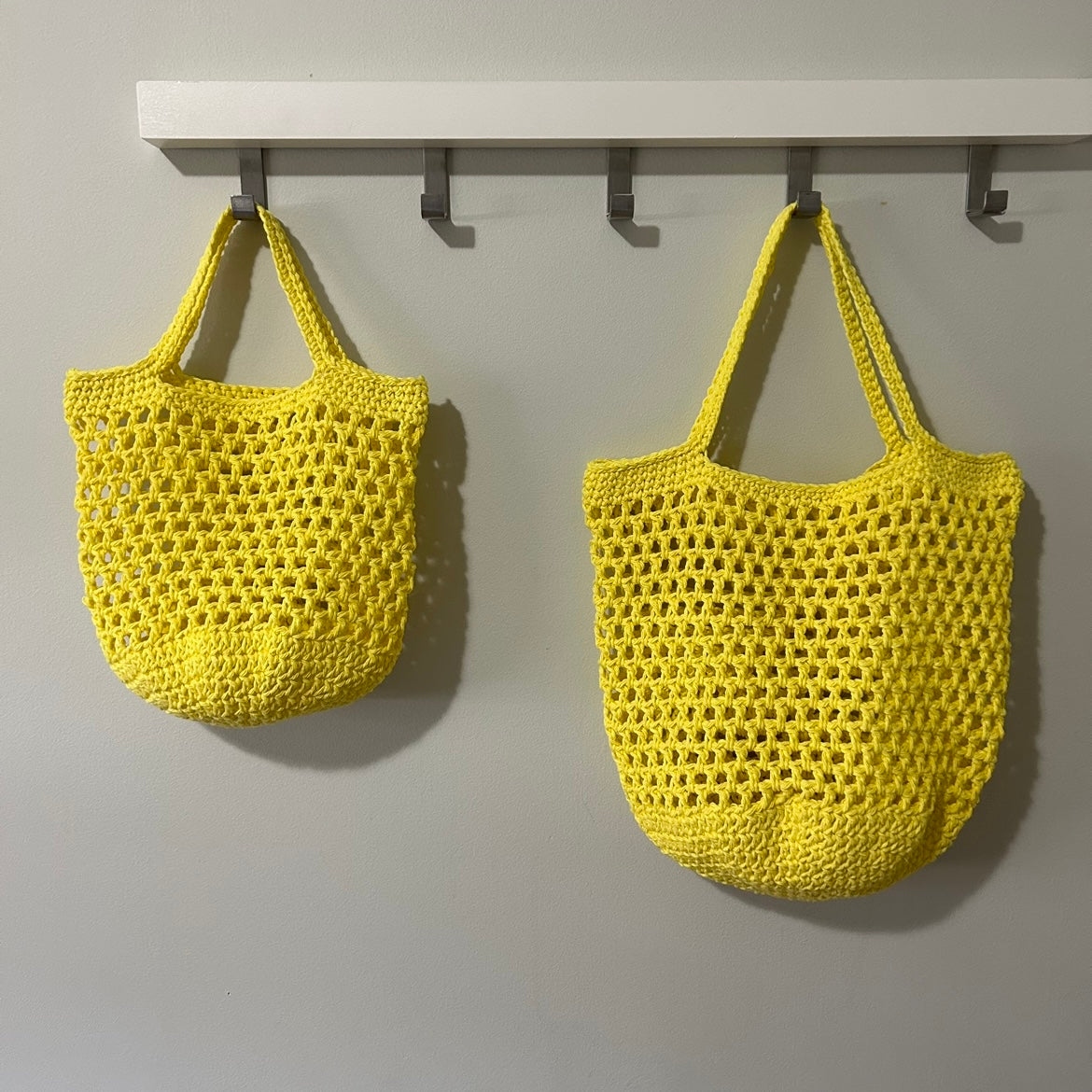 Apple Sack Produce Bag - PDF Crochet Pattern - DIGITAL DOWNLOAD