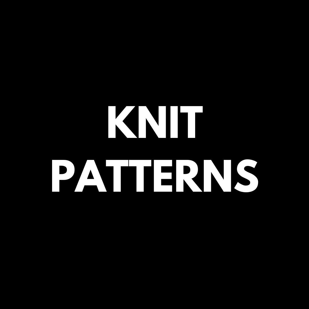 KNIT PATTERNS
