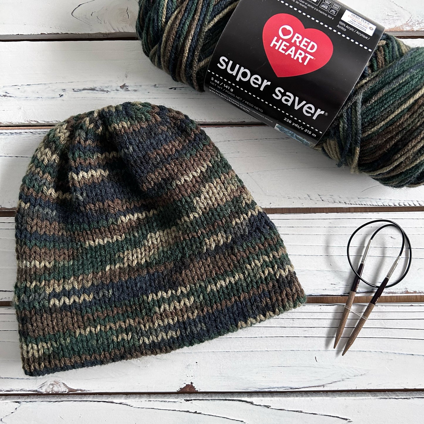 Super Saver Beanie - PDF Knit Pattern - DIGITAL DOWNLOAD