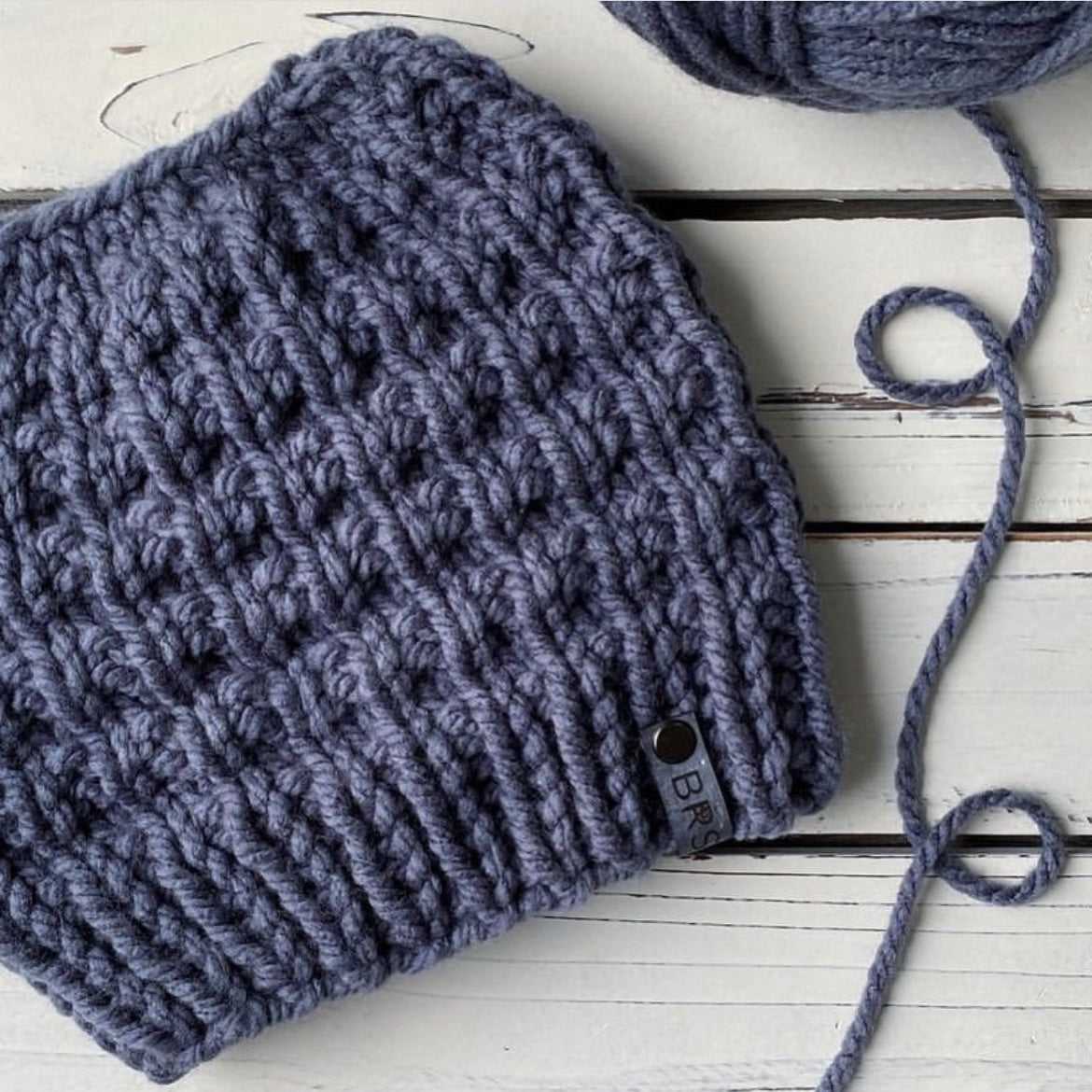 Nicolette Beanie - PDF Knit Pattern - DIGITAL DOWNLOAD
