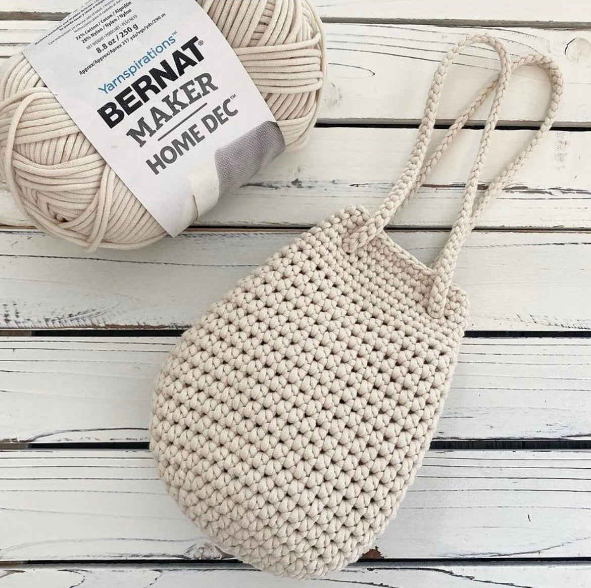 Grab & Go Bag - PDF Crochet Pattern - DIGITAL DOWNLOAD