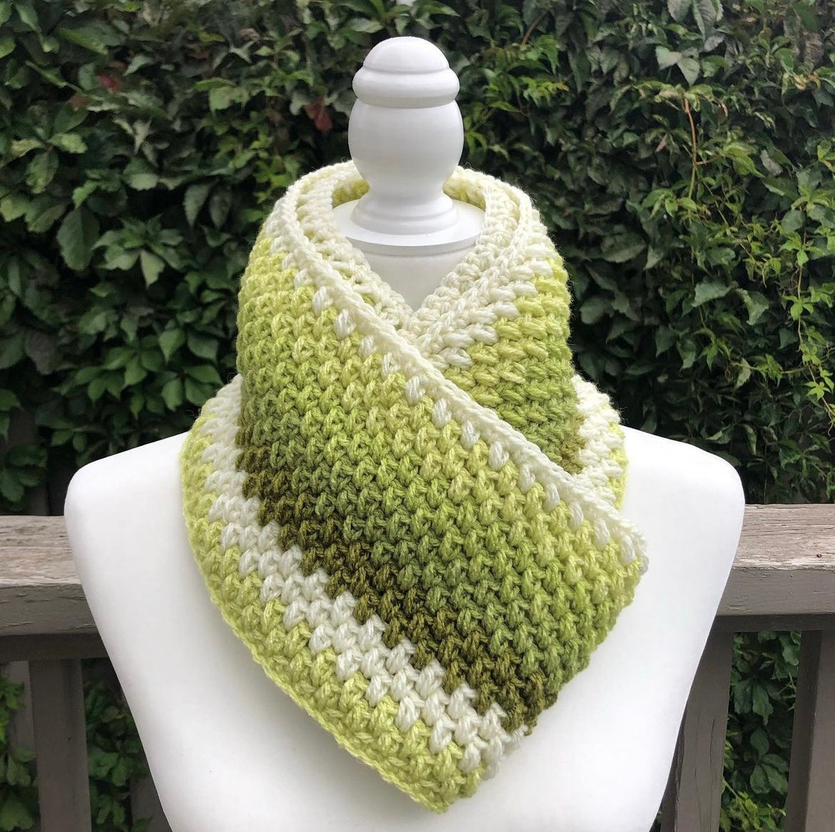 Coffee Cake Infinity Scarf - PDF Crochet Pattern - DIGITAL DOWNLOAD