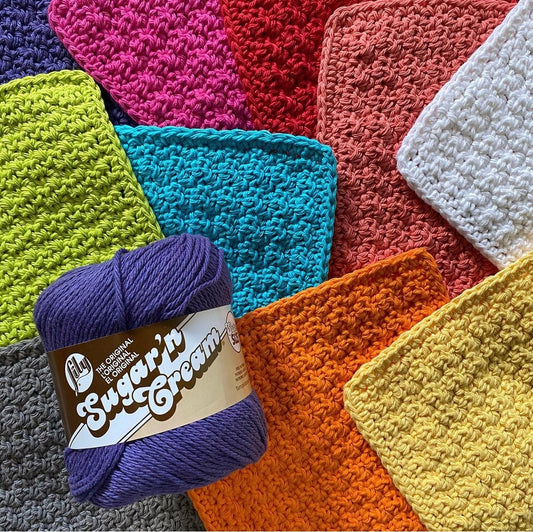 Coral Ridge Cloth - PDF Crochet Pattern - DIGITAL DOWNLOAD