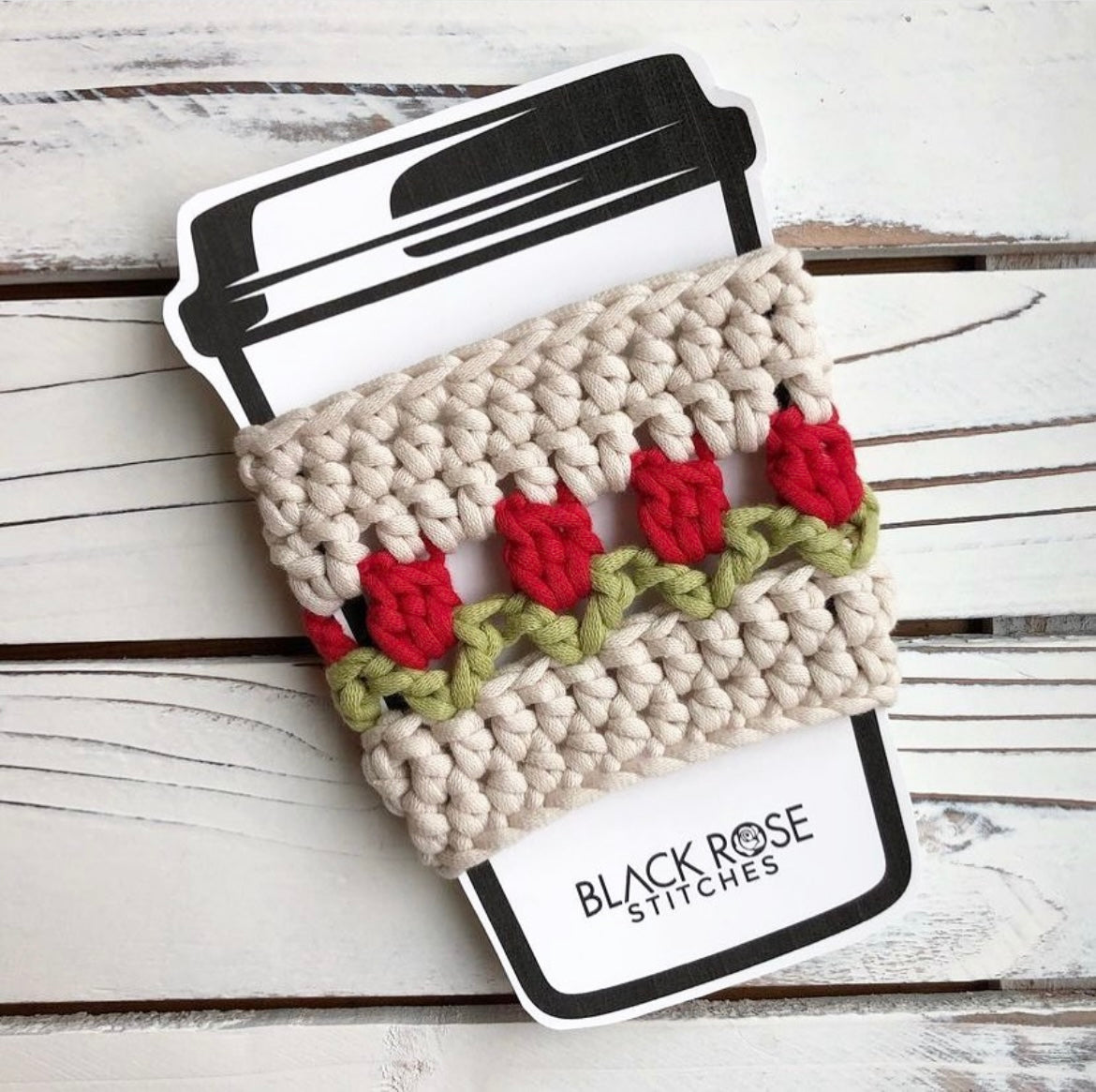 Garden Party Cozy - PDF Crochet Pattern - DIGITAL DOWNLOAD