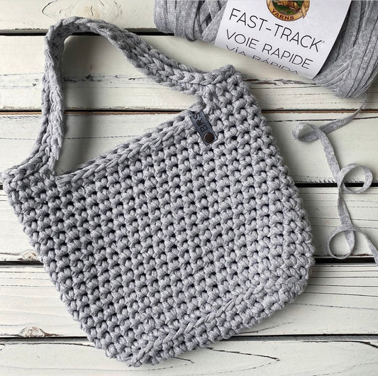 Curbside Tote - PDF Crochet Pattern - DIGITAL DOWNLOAD