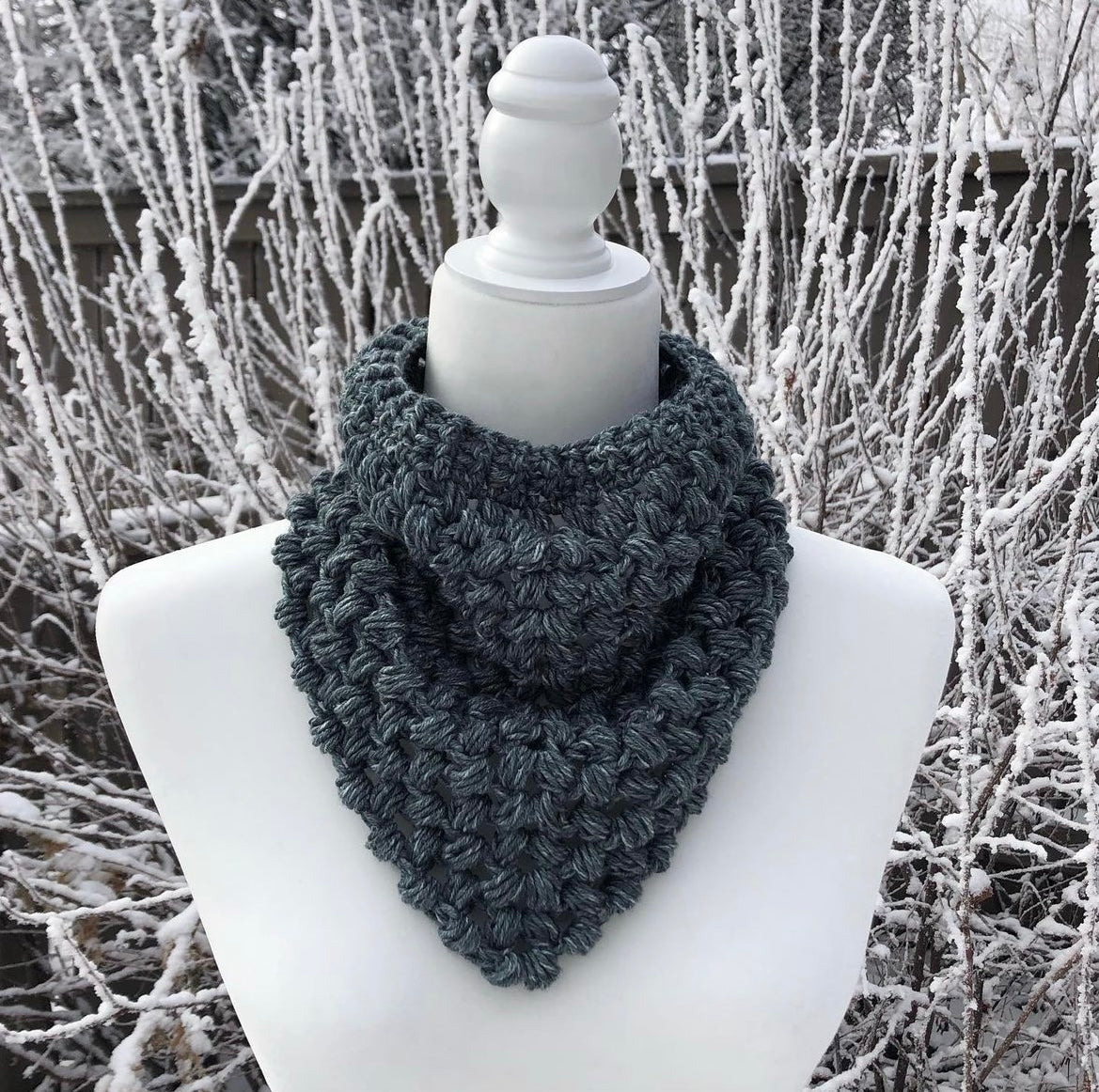 Tripuff Cowl - PDF Crochet Pattern - DIGITAL DOWNLOAD