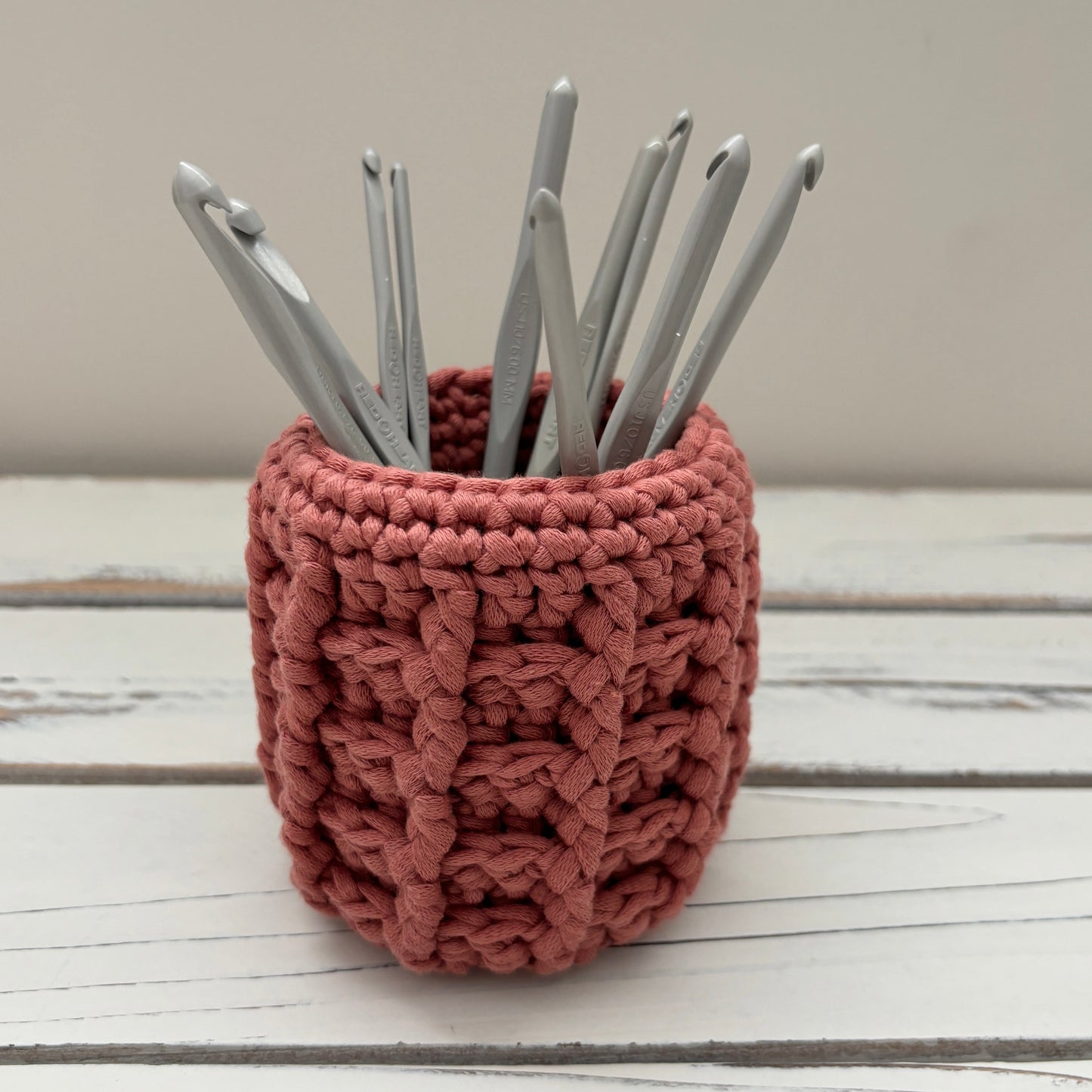 Waffle Basket - PDF Crochet Pattern - DIGITAL DOWNLOAD