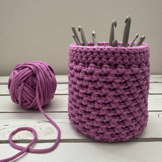Klatch Basket - PDF Crochet Pattern - DIGITAL DOWNLOAD