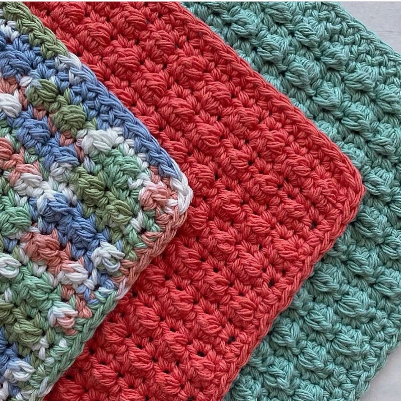 Berry Clean Cloth - PDF Crochet Pattern - DIGITAL DOWNLOAD