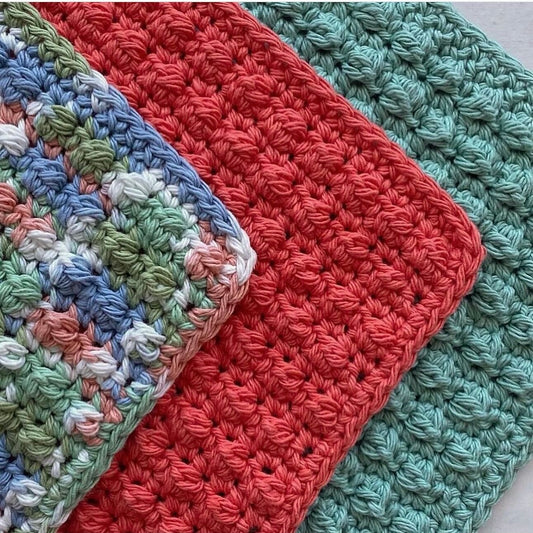 Berry Clean Cloth - PDF Crochet Pattern - DIGITAL DOWNLOAD