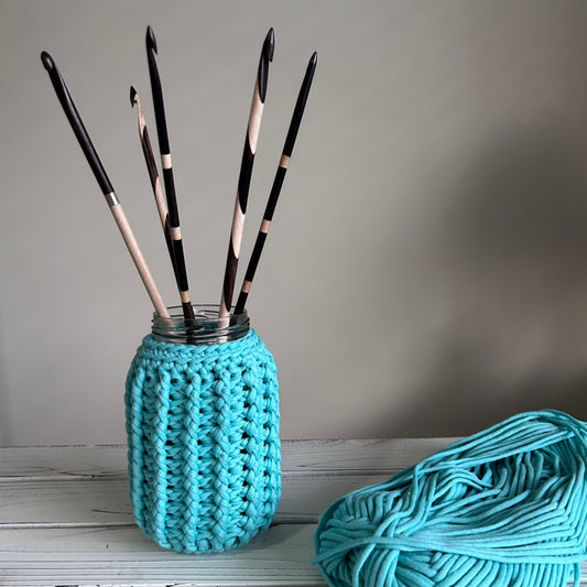 Post Jar Cozy - PDF Crochet Pattern - DIGITAL DOWNLOAD