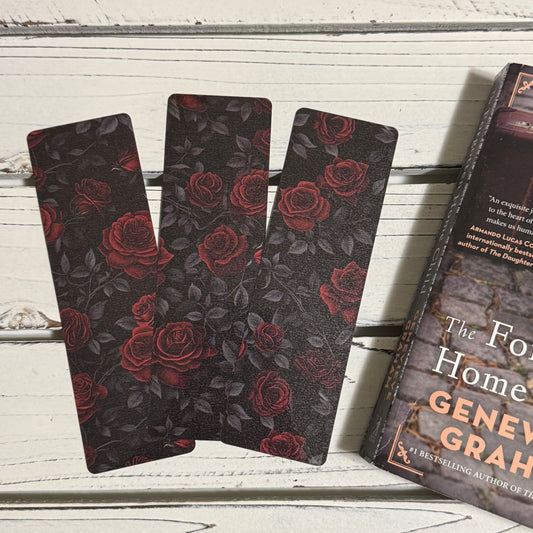 Roses - Laminated Bookmark