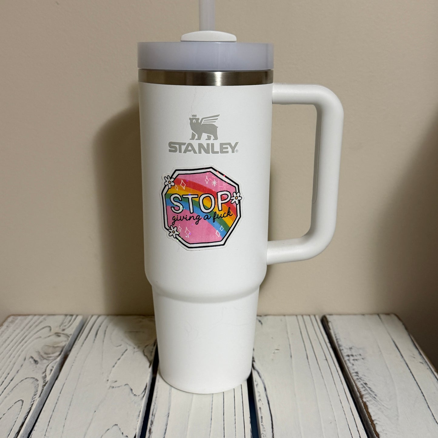 Stop Giving AF - Holographic Sticker