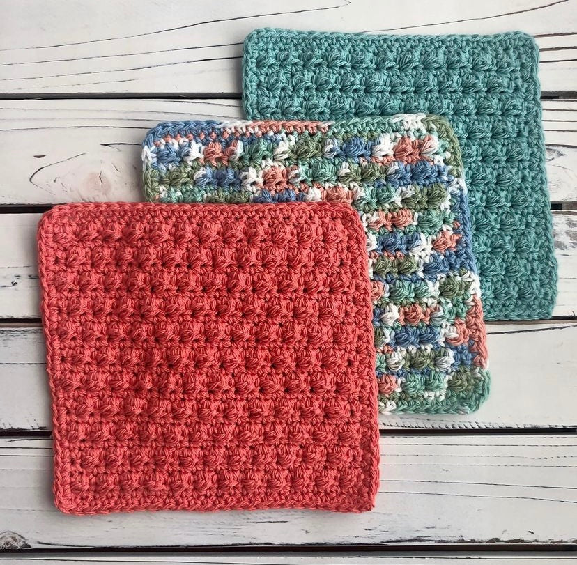 Berry Clean Cloth - PDF Crochet Pattern - DIGITAL DOWNLOAD