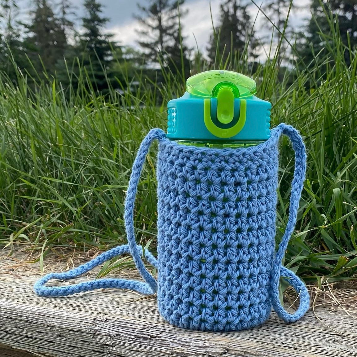 Super Basic Water Bottle Bag - PDF Crochet Pattern - DIGITAL DOWNLOAD