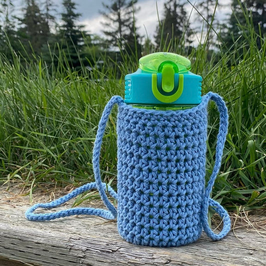 Super Basic Water Bottle Bag - PDF Crochet Pattern - DIGITAL DOWNLOAD
