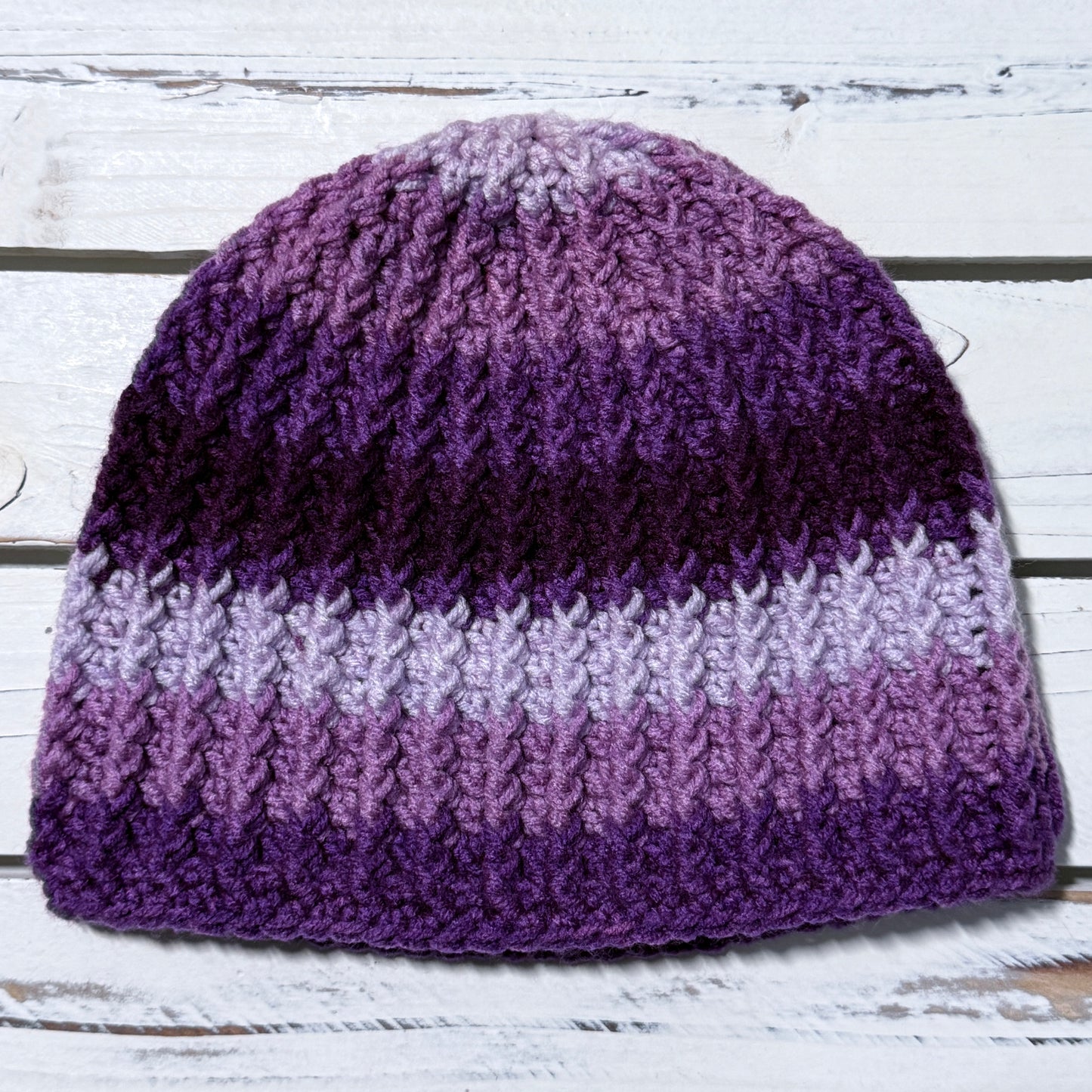 Ridge Line Beanie - PDF Crochet Pattern - DIGITAL DOWNLOAD