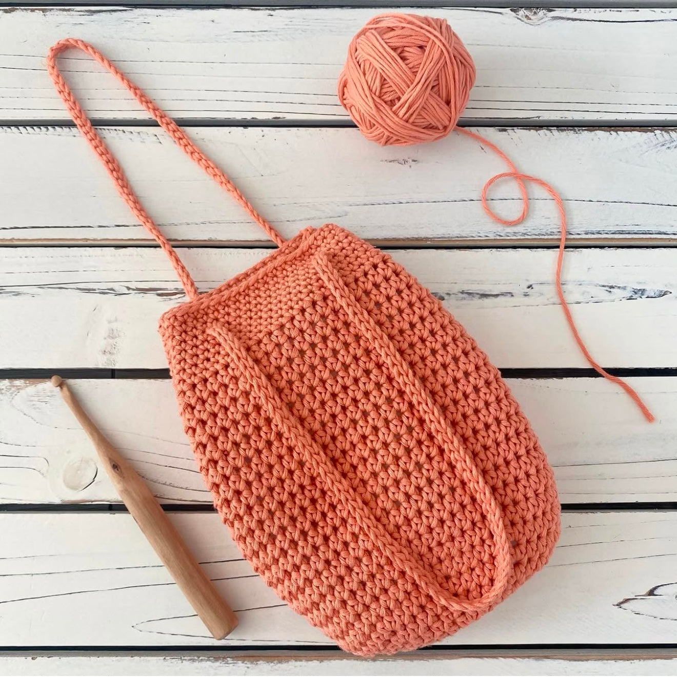 Grab & Go Bag (Weight 4) - PDF Crochet Pattern - DIGITAL DOWNLOAD
