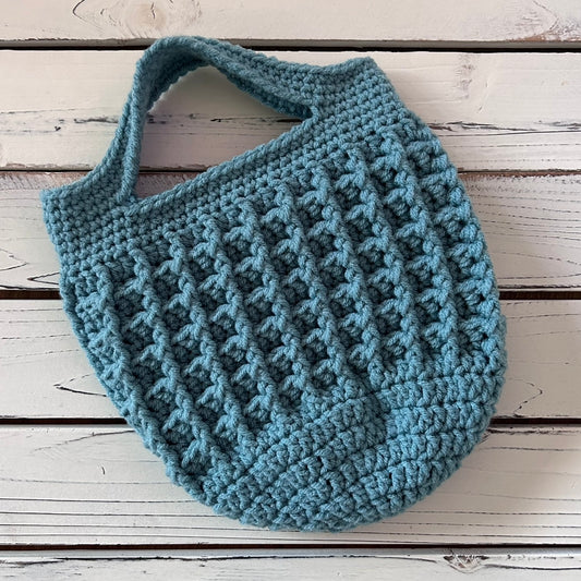 Little Waffle Tote - PDF Crochet Pattern - DIGITAL DOWNLOAD