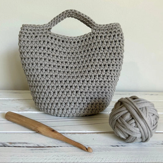 Mini Tote - PDF Crochet Pattern - DIGITAL DOWNLOAD